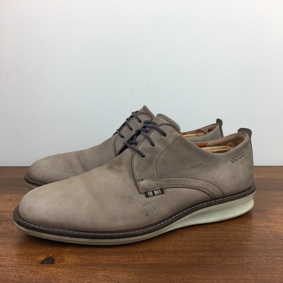Ecco Other - ECCO Hybrid Lite Derby Tan Nubuck Leather Derby Men’s EU 41 US 8.